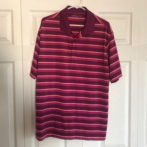 Nike Gold Dri Fit polo.